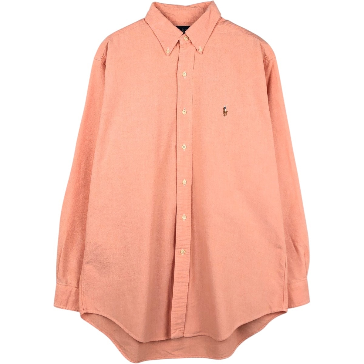 古着 ラルフローレン Ralph Lauren CLASSIC FIT 長袖 ボタンダウンシャツ メンズM相当/eaa676417