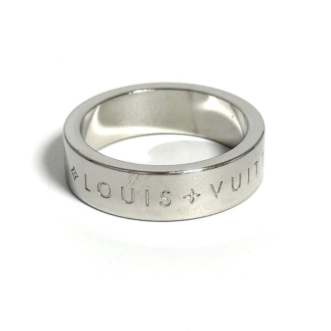 【19号・美品】ルイヴィトン メンズ リング LV モザイク 指輪