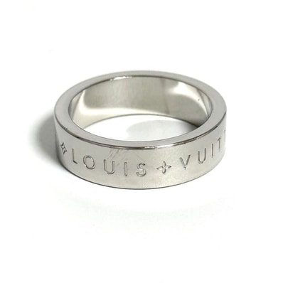 【19号・美品】ルイヴィトン メンズ リング LV モザイク 指輪