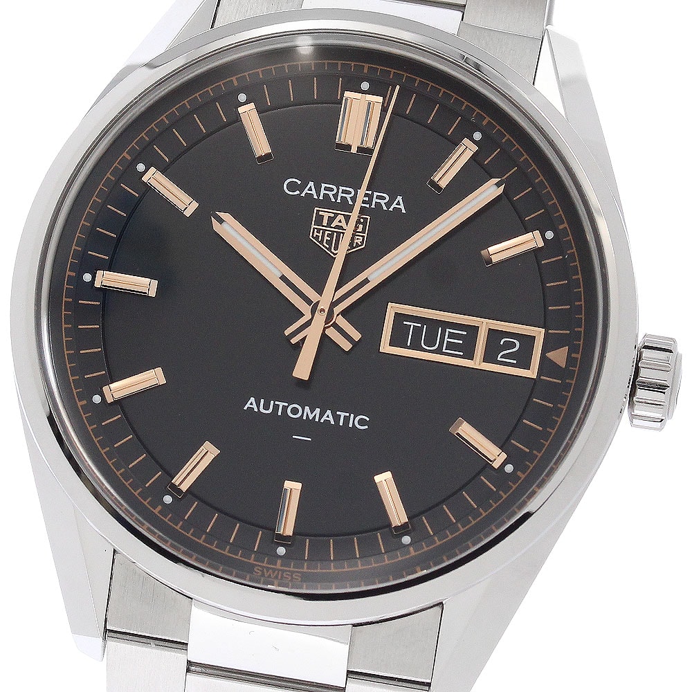 ☆良品 タグホイヤー カレラ  WDA2111.BA0043 メンズ 【中古】