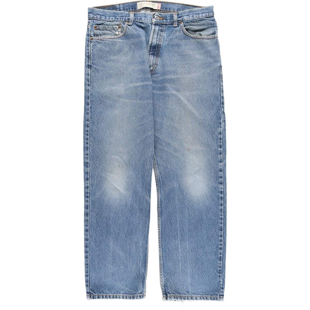 古着 リーバイス Levi's 505 REGULAR FIT テーパードデニムパンツ メンズw35相当/eaa614420