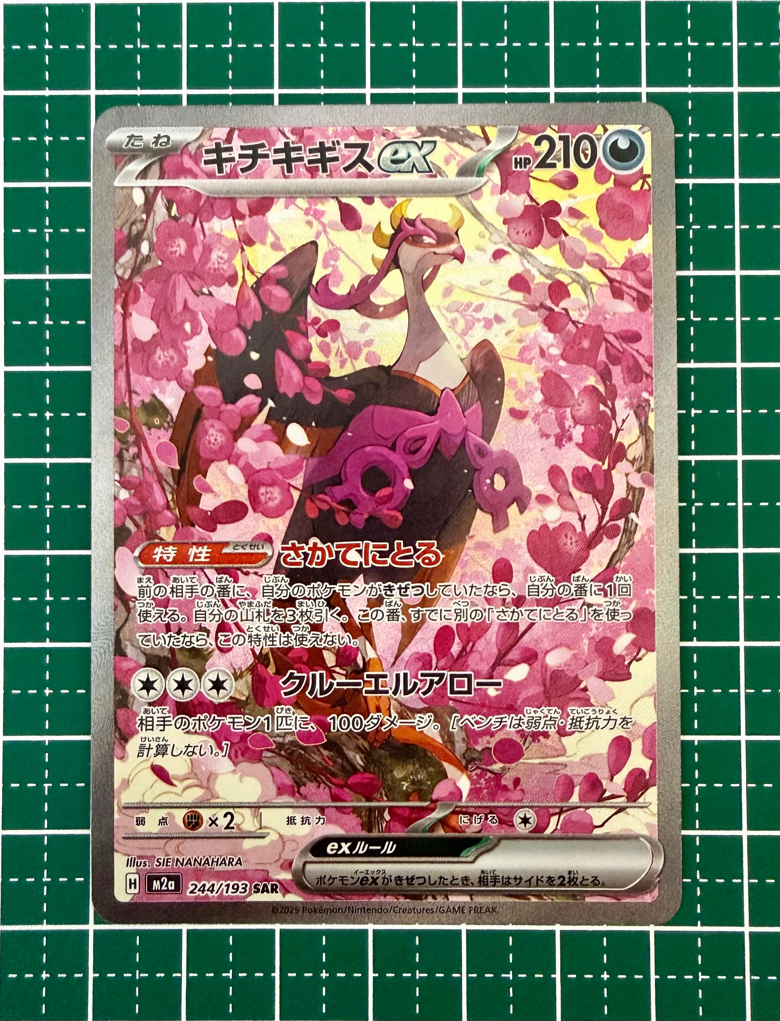 キチキギスex SAR [M2a 244/193](ハイクラスパック「MEGAドリームex」)