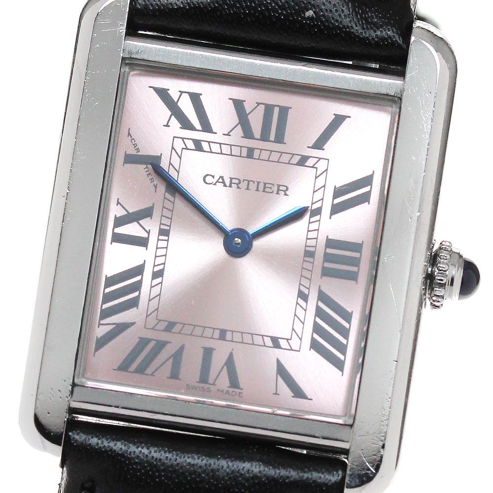 カルティエ タンクソロSM  W5200000 レディース 【中古】