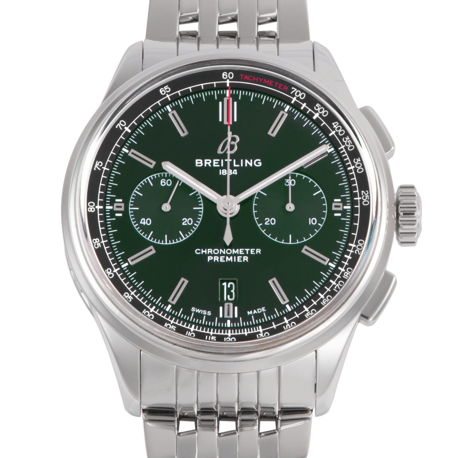 BREITLING ブライトリング プレミエB01 クロノグラフ42 AB0118A11L1A1(AB0118) ステンレススチール【中古】