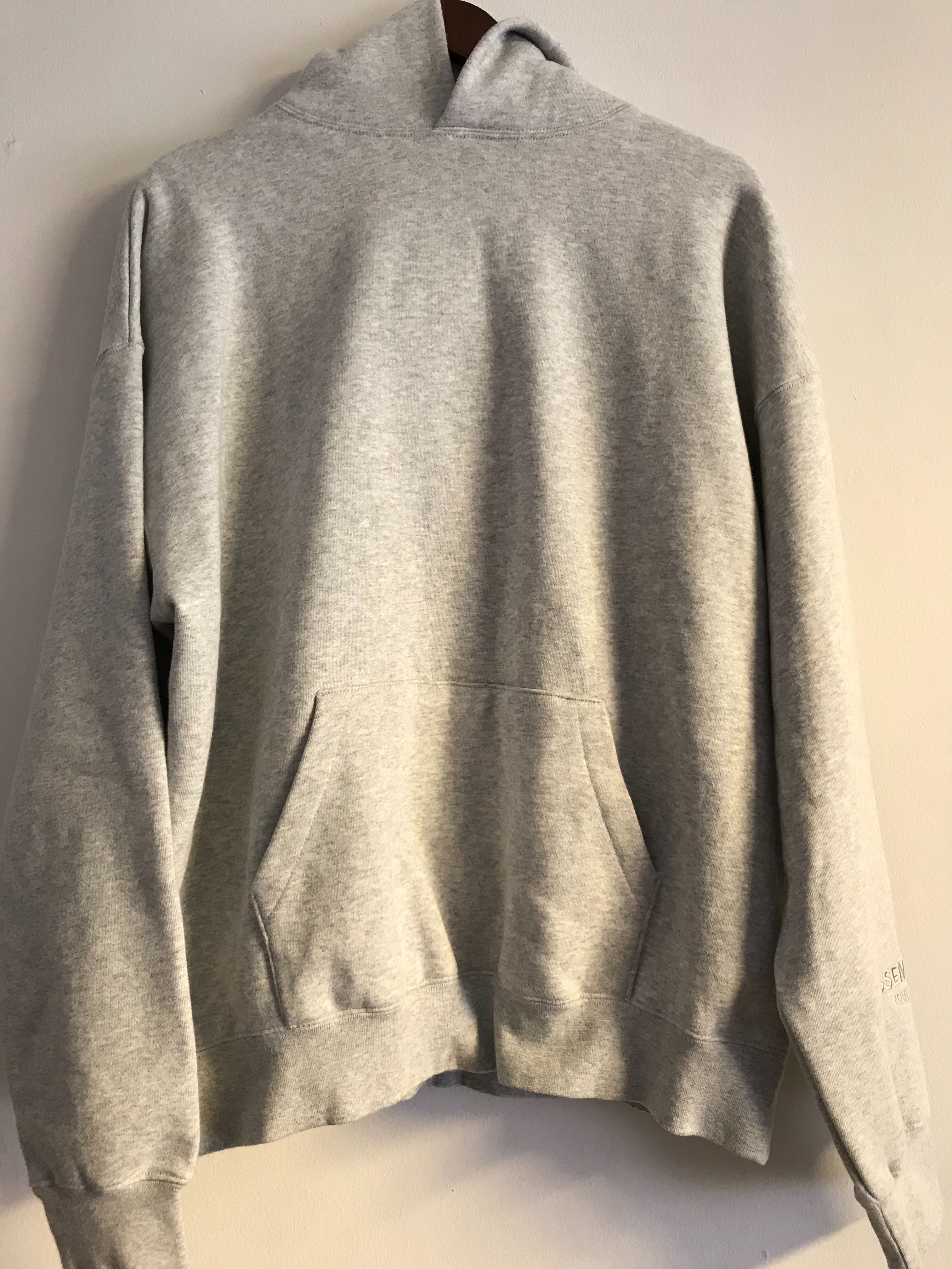 FEAR OF GOD ESSENTIALS Los Angeles 3M Pullover Hoodie "Grey"