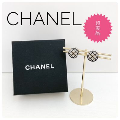 【超美品】1度のみ使用 CHANEL ココマークピアス チェック