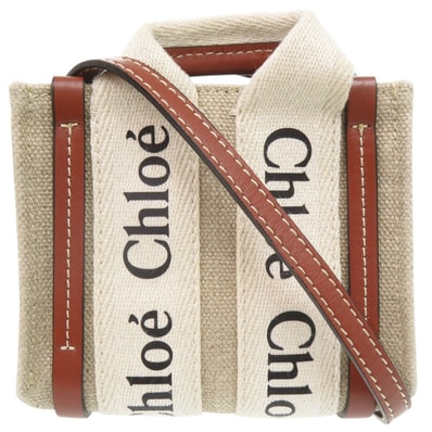 クロエ ウッディ ナノ トート CHC22AP235I26 2W