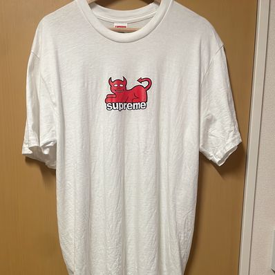 Supreme x Toy Machine Devil Cat Tee "White"
