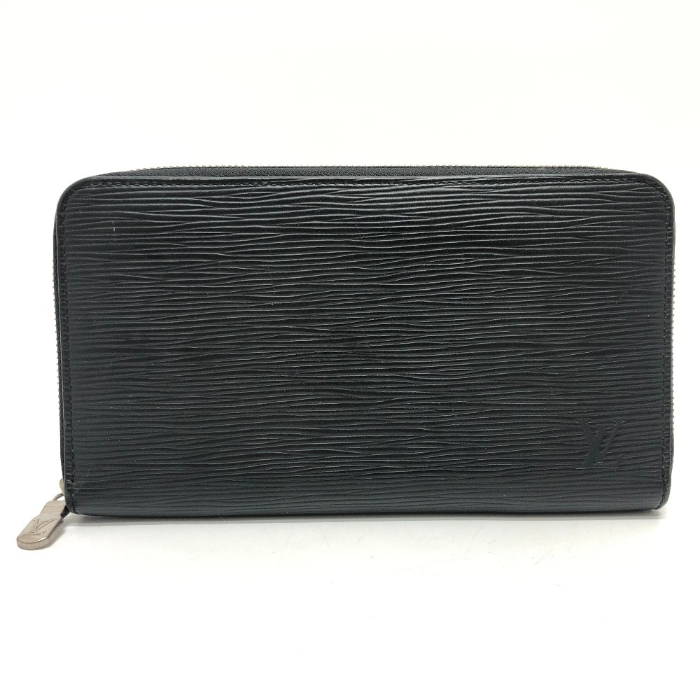 ルイヴィトン LOUIS VUITTON ジッピー オーガナイザーNM M62643 エピ ラウンドファスナー トラベルケース 財布 長財布 ウォレット ロングウォレット 長財布 エピレザー ブラック