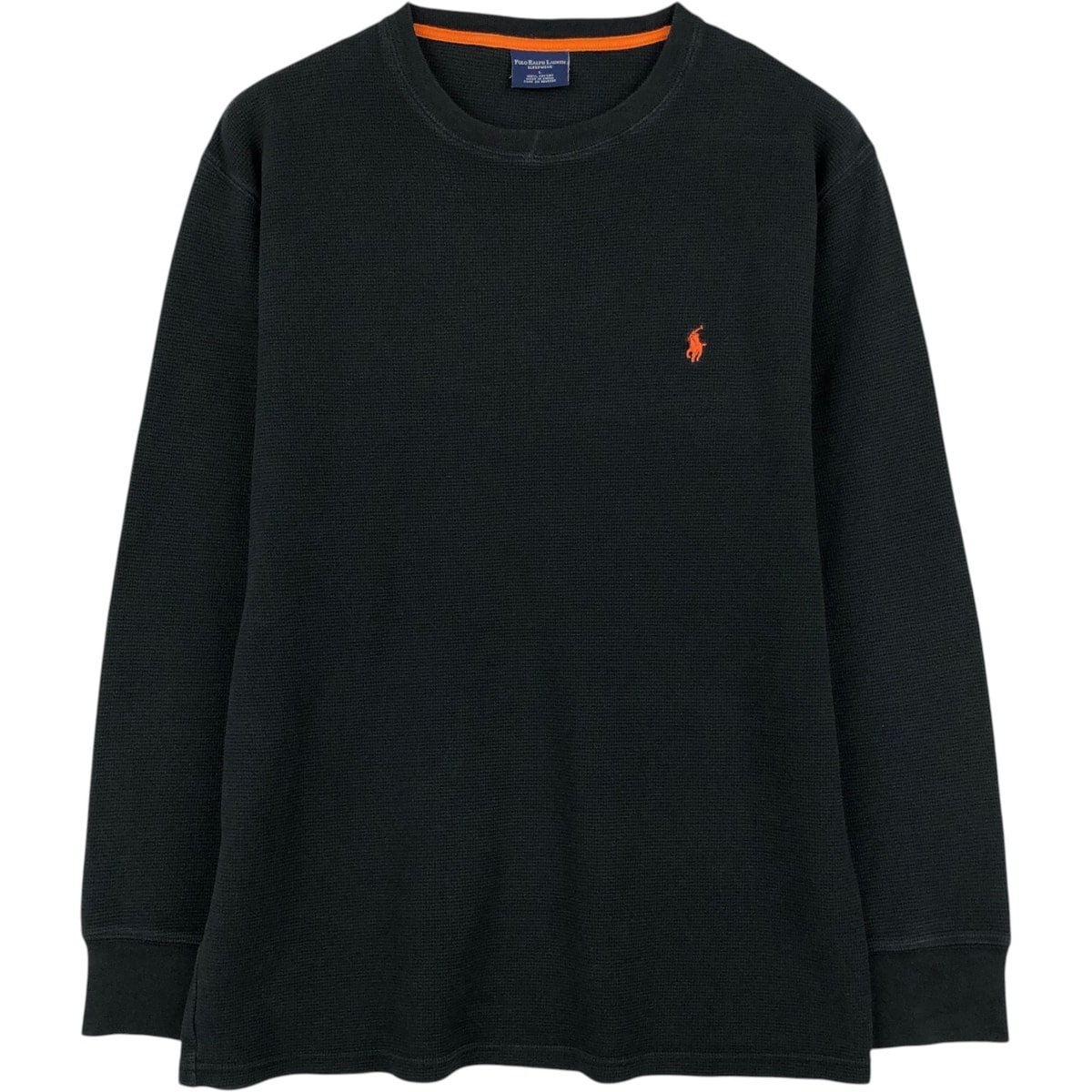 古着 ラルフローレン Ralph Lauren POLO RALPH LAUREN SLEEPWEAR サーマルロンT ワッフル メンズL相当/eaa652956