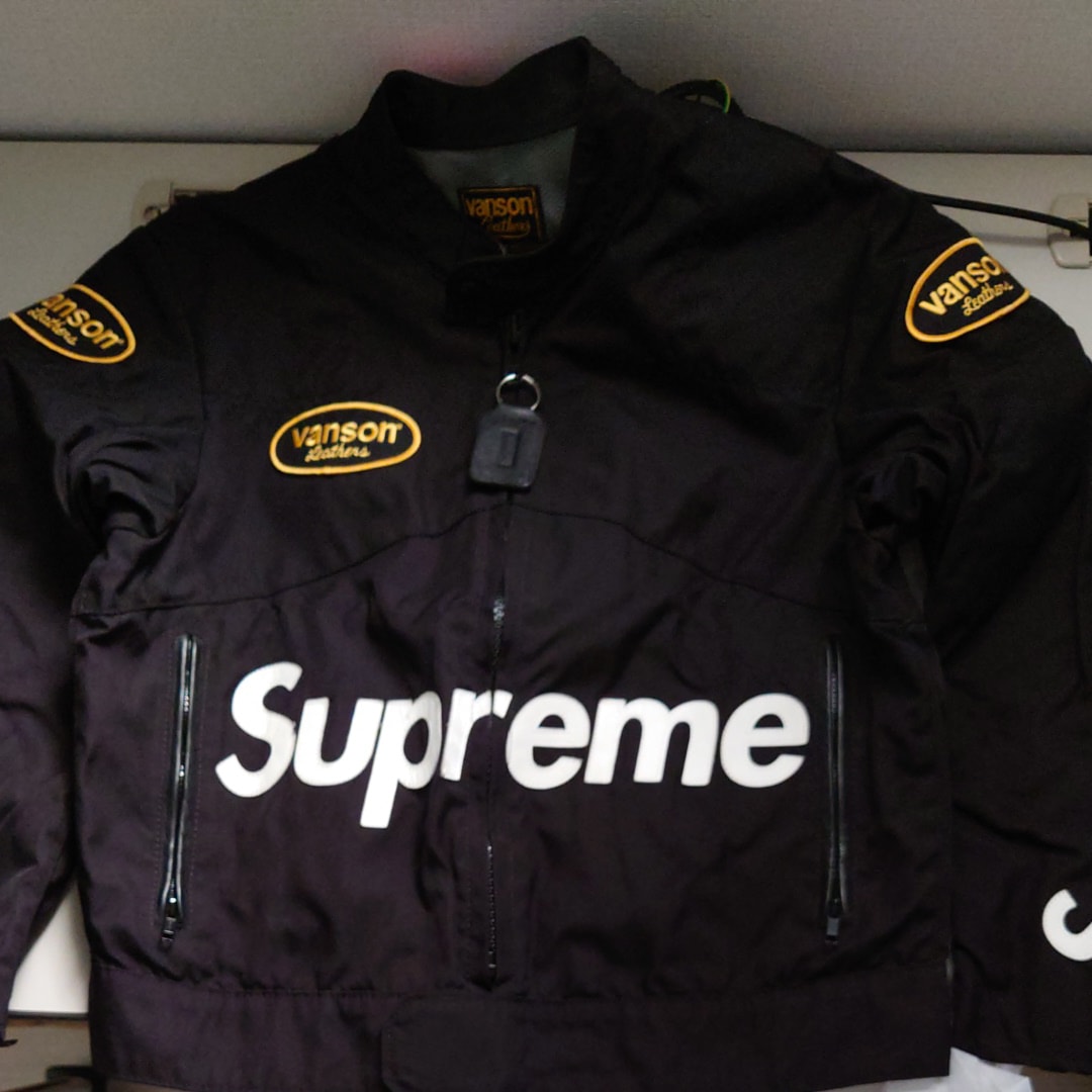 Supreme / Vanson Leathers® Cordura® Jacket "Black"