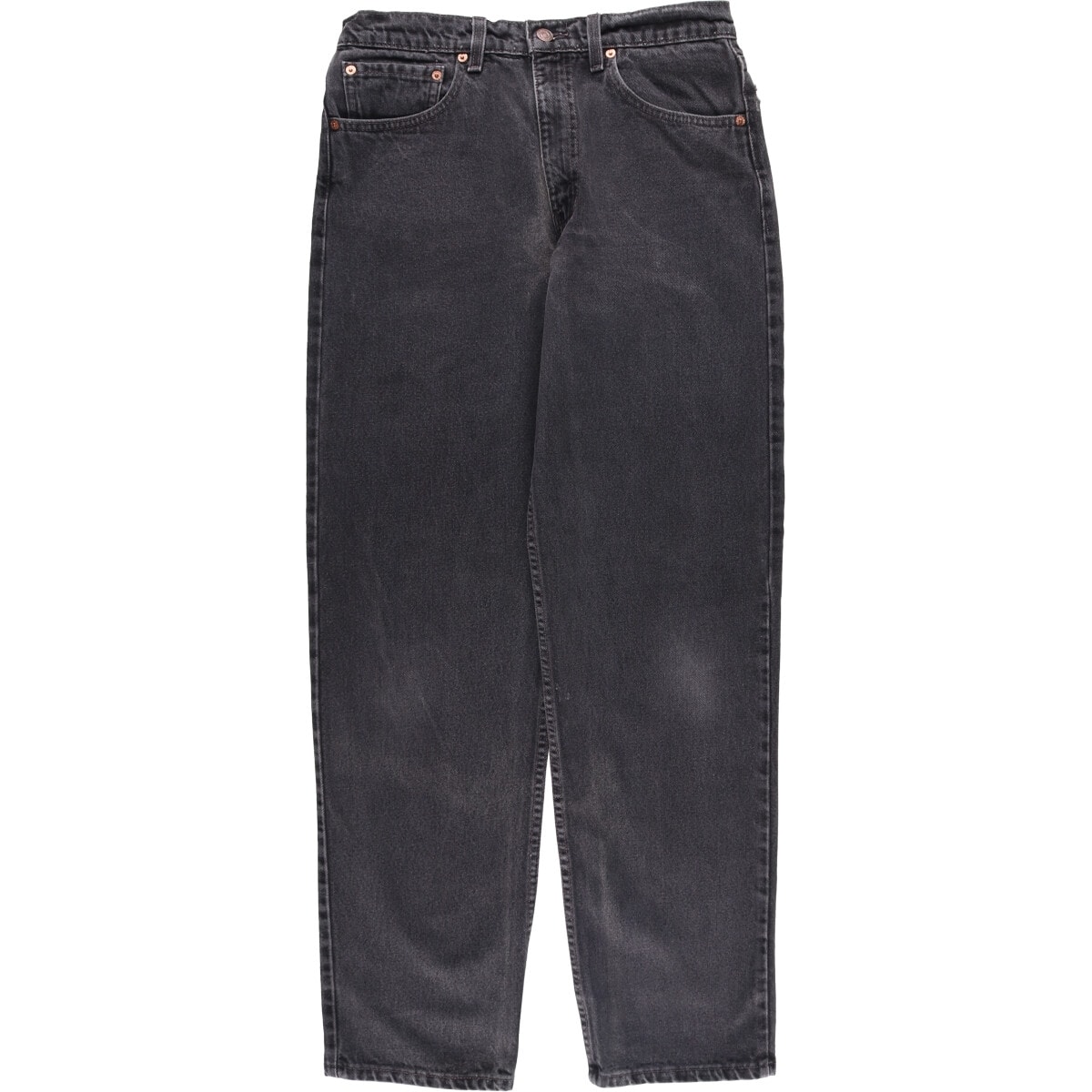 古着 90年代 リーバイス Levi's 00550-0260 RELAXED FIT ブラックデニム テーパードデニムパンツ USA製 メンズw31相当 ヴィンテージ/evb031724
