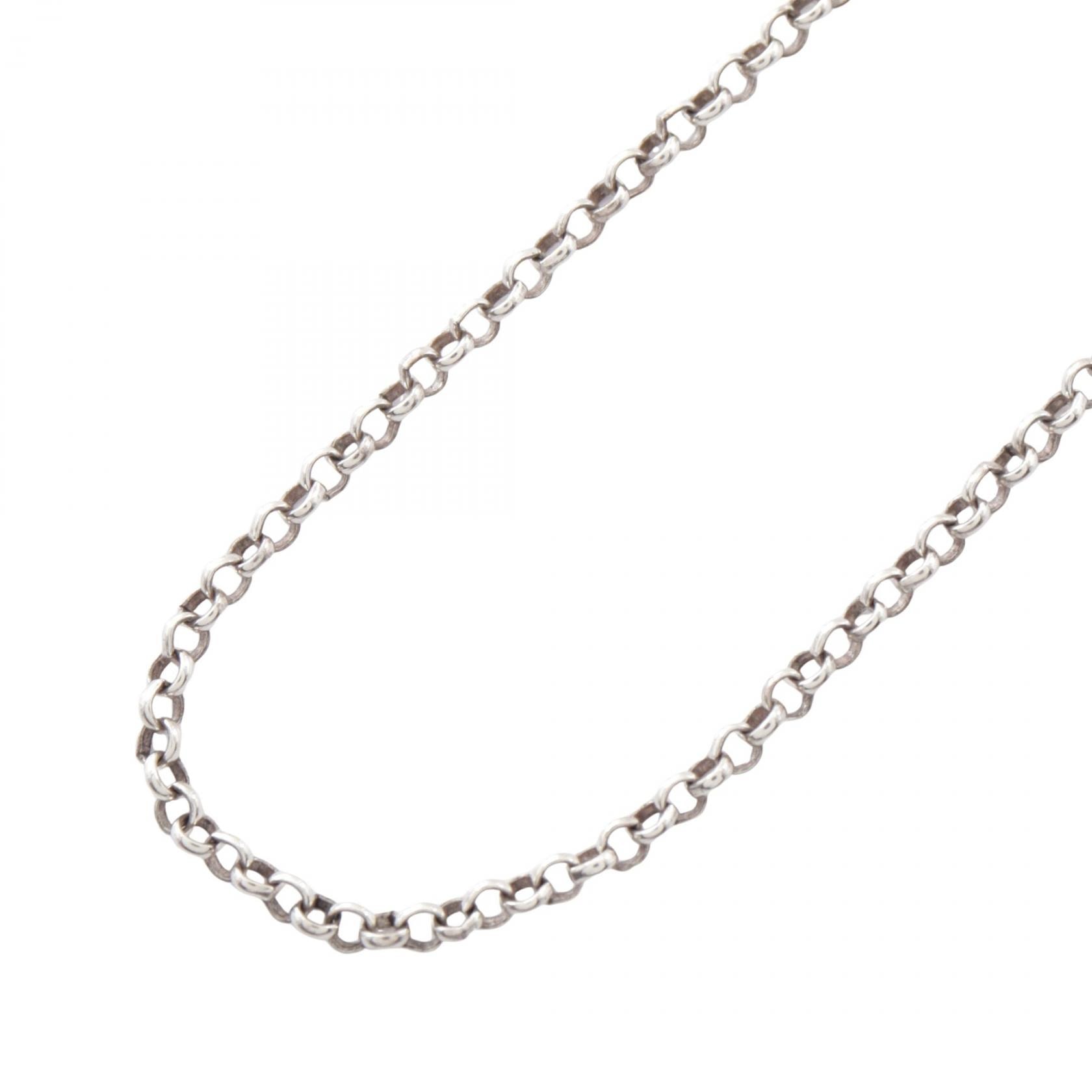 クロムハーツ CHROME HEARTS ロールチェーン 20インチ ネックレス ジュエリー シルバー925 メンズ シルバー系 【中古】