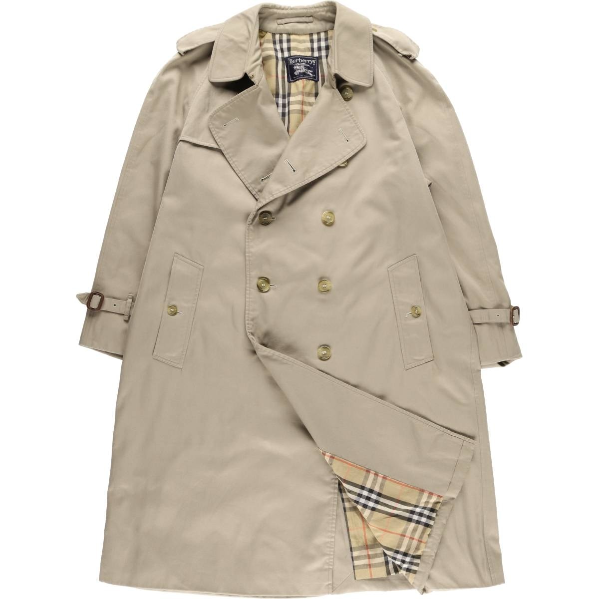 古着 バーバリー Burberry's トレンチコート 英国製 メンズL相当/evb031443