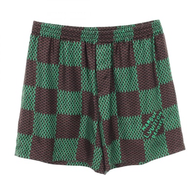 ルイ・ヴィトン LOUIS VUITTON ダミエ パンツ 衣料品 ボトムス シルク メンズ グリーン系 / ブラウン系 RM241 FYQ HQP74W 【中古】