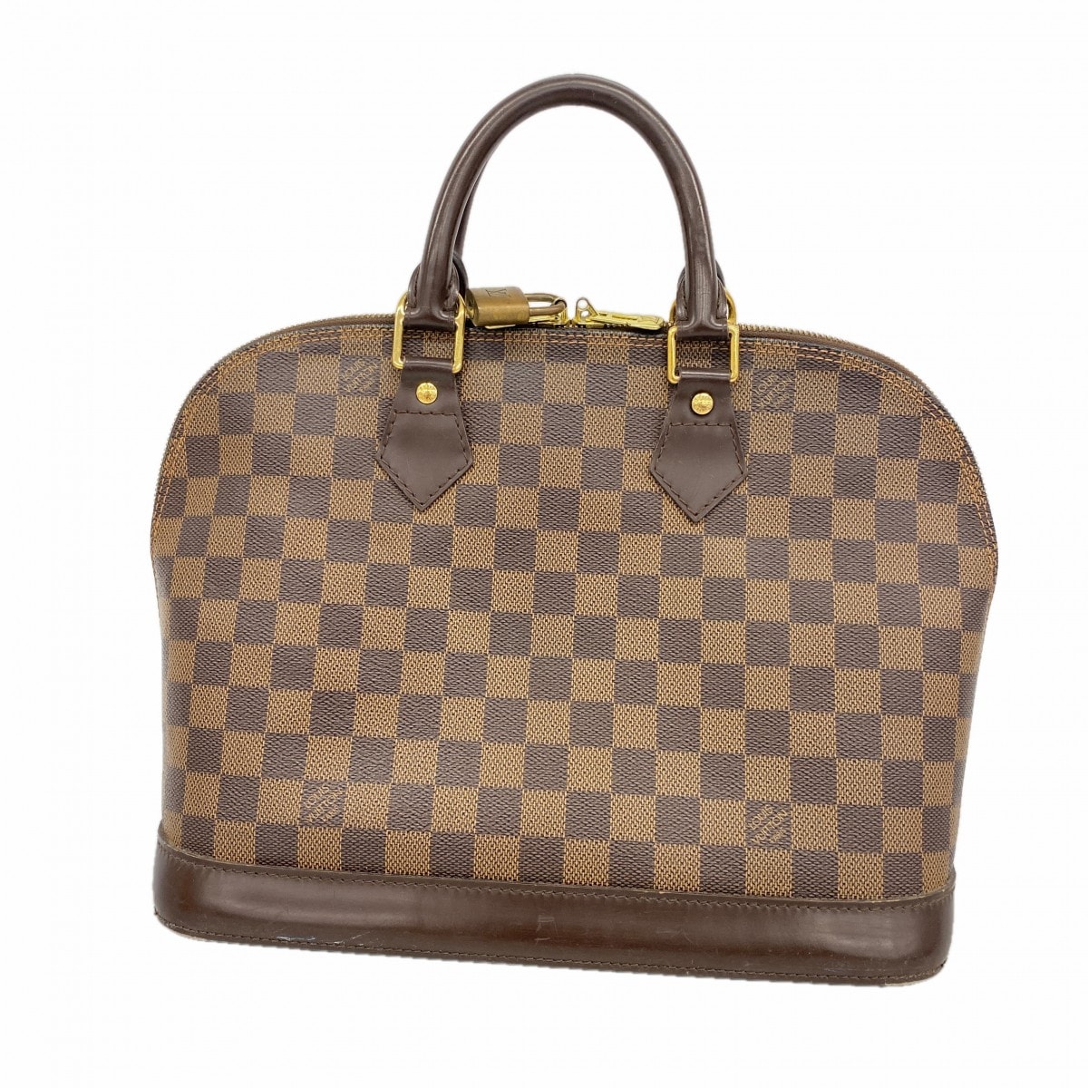 【6gc3019】ルイヴィトン ハンドバッグ ダミエ アルマ N51131 エベヌ【中古】レディース