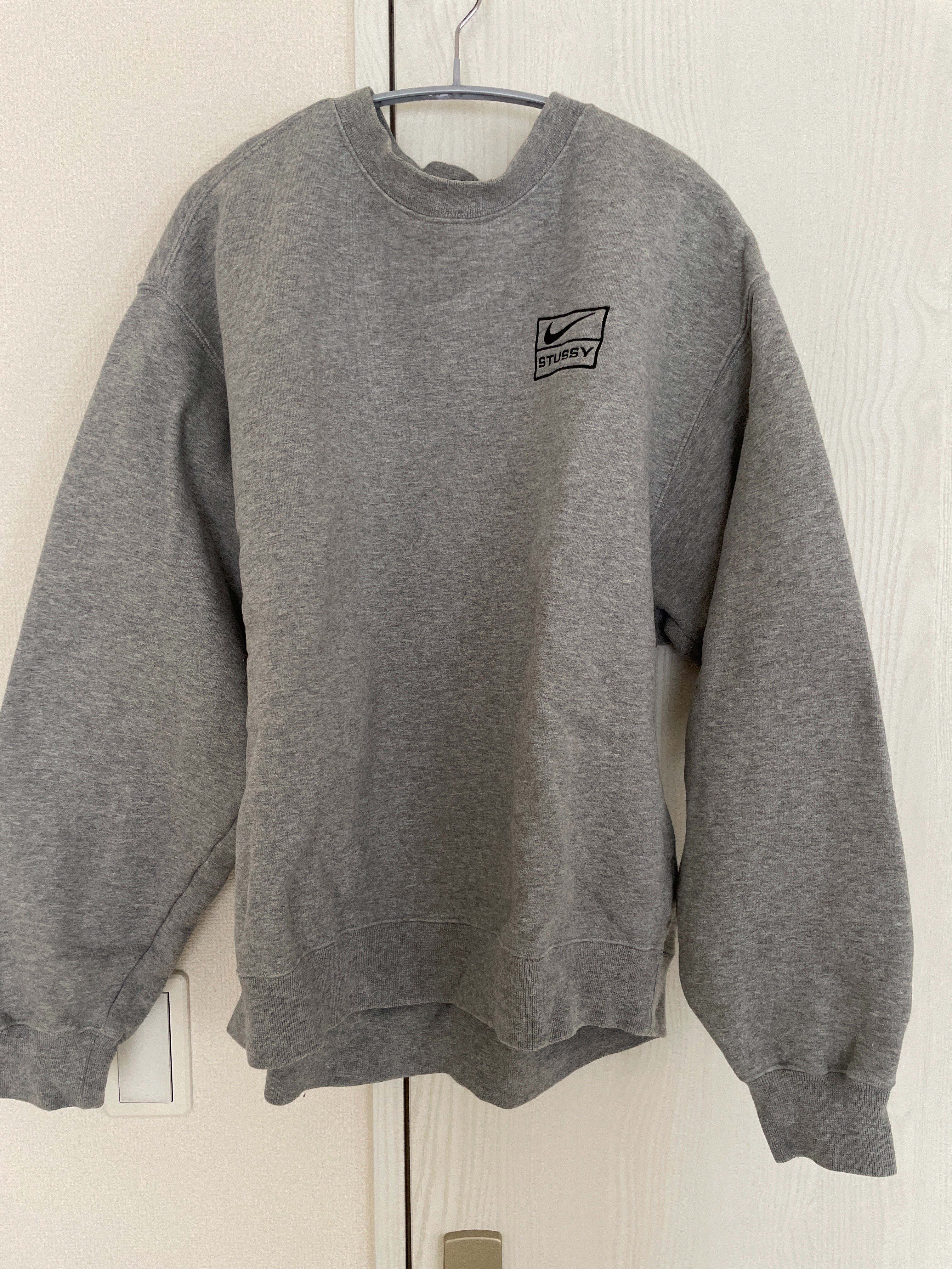 Nike x Stussy NRG BR Crew Fleece "Grey" 