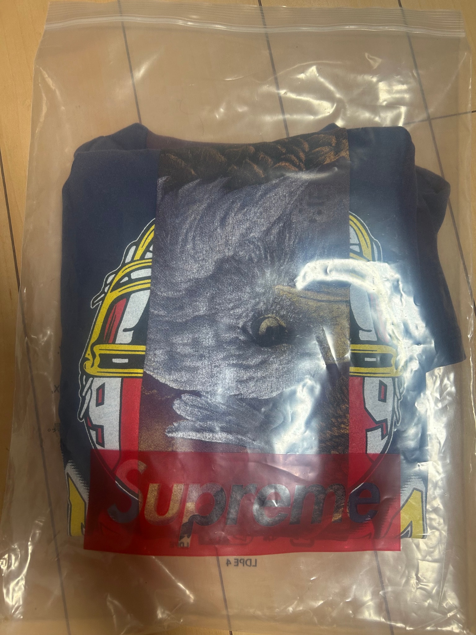 Supreme x MM6 Maison Margiela Split S/S Top "Navy"