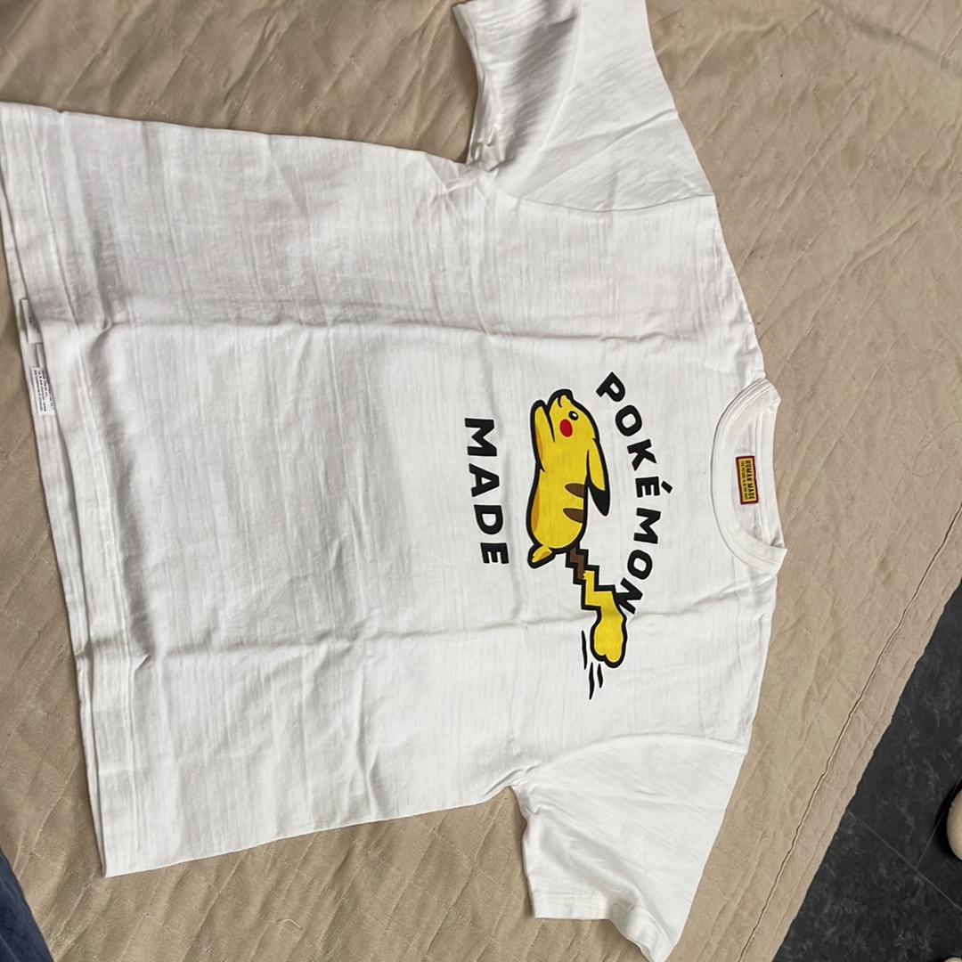 HUMAN MADE x Pokemon Made Graphic T-Shirt #1 (Pikachu) "White"