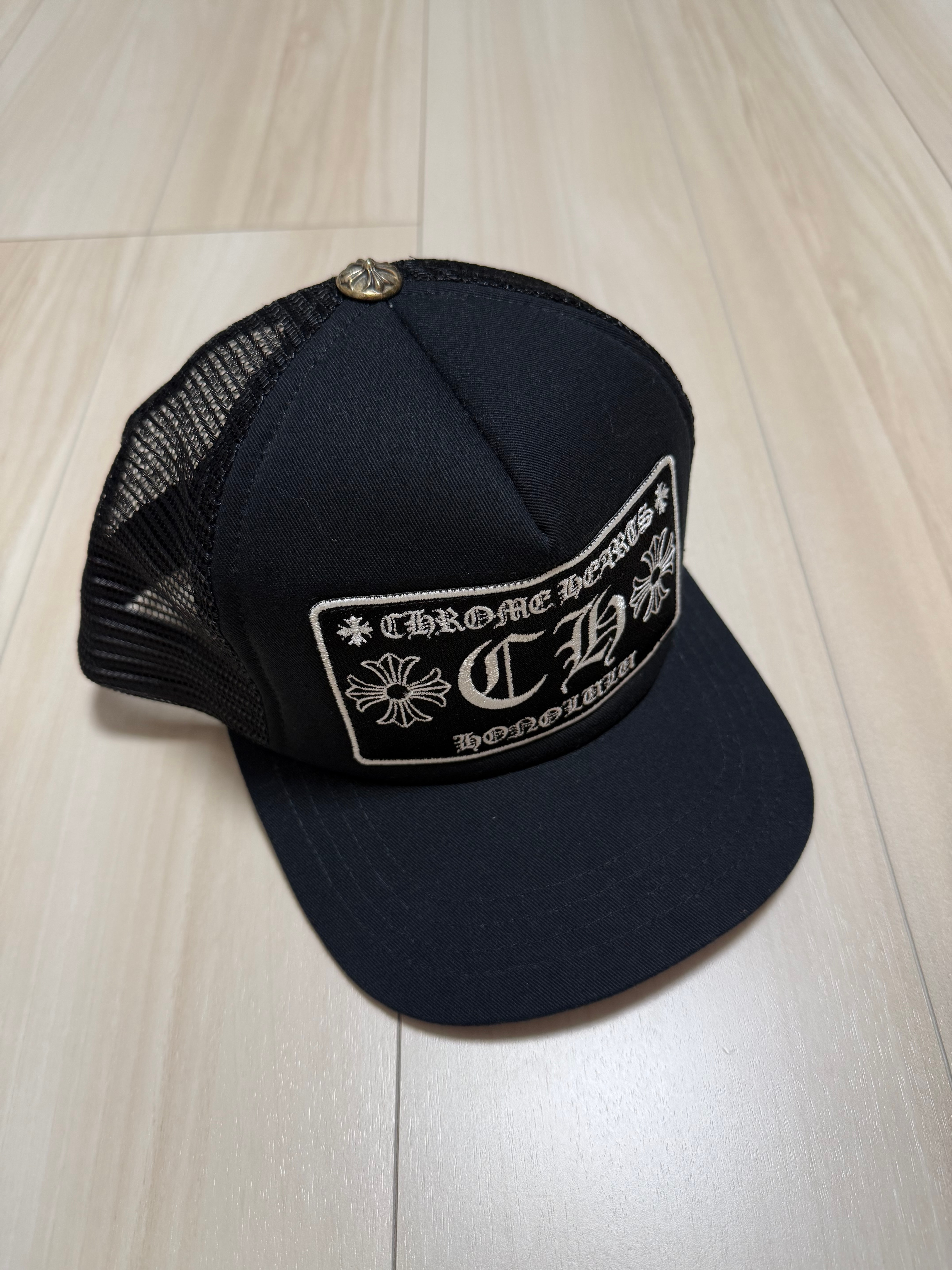 Chrome Hearts CH Trucker Cap Honolulu Exclusive "Black"