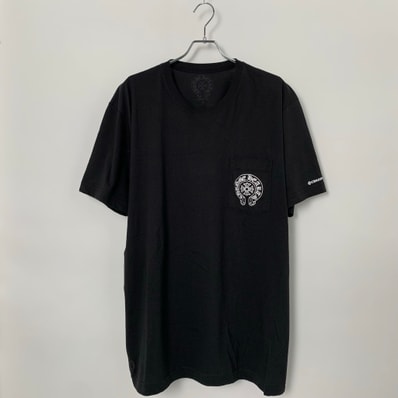 Chrome Hearts Horse Shoe Logo Pocket T-Shirt "Black"