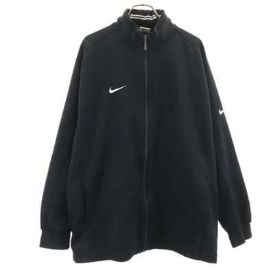 NIKE ナイキ 90s 00s オールド トラックジャケット XL ブラック ジャージ