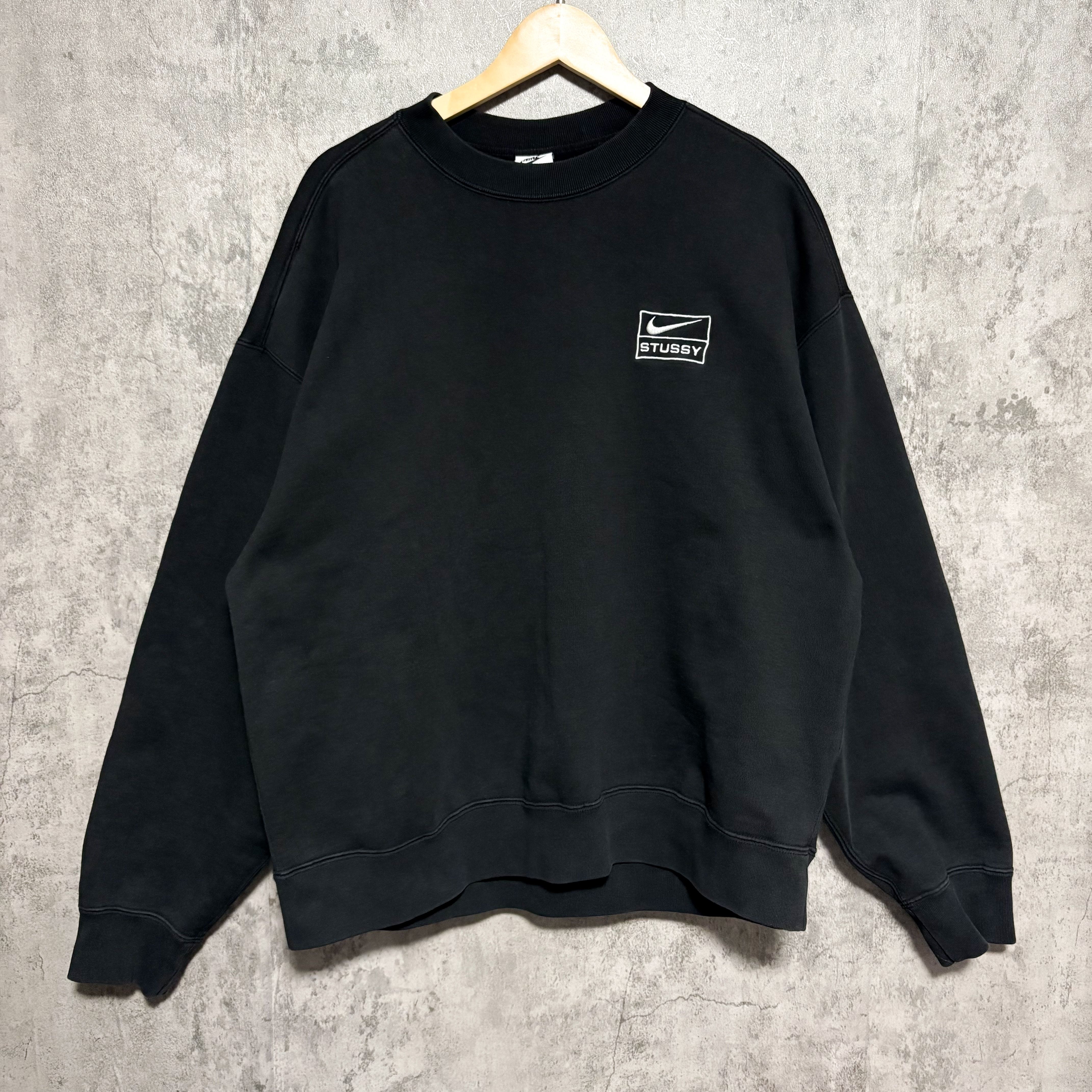 Stussy x Nike Wash Crew (US Size) "Black" DO5310-010