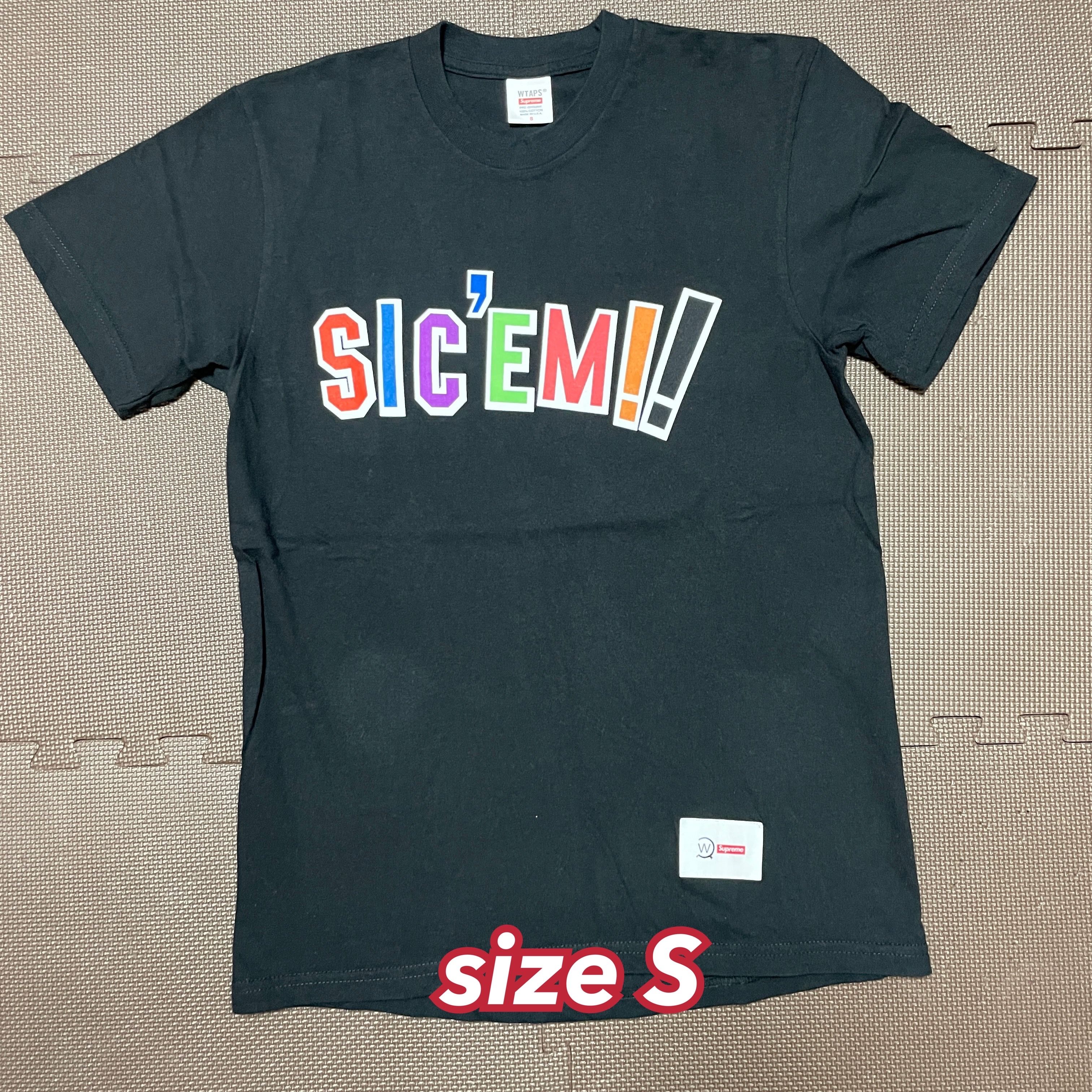 Supreme / WTAPS Sic'em! Tee "Black"