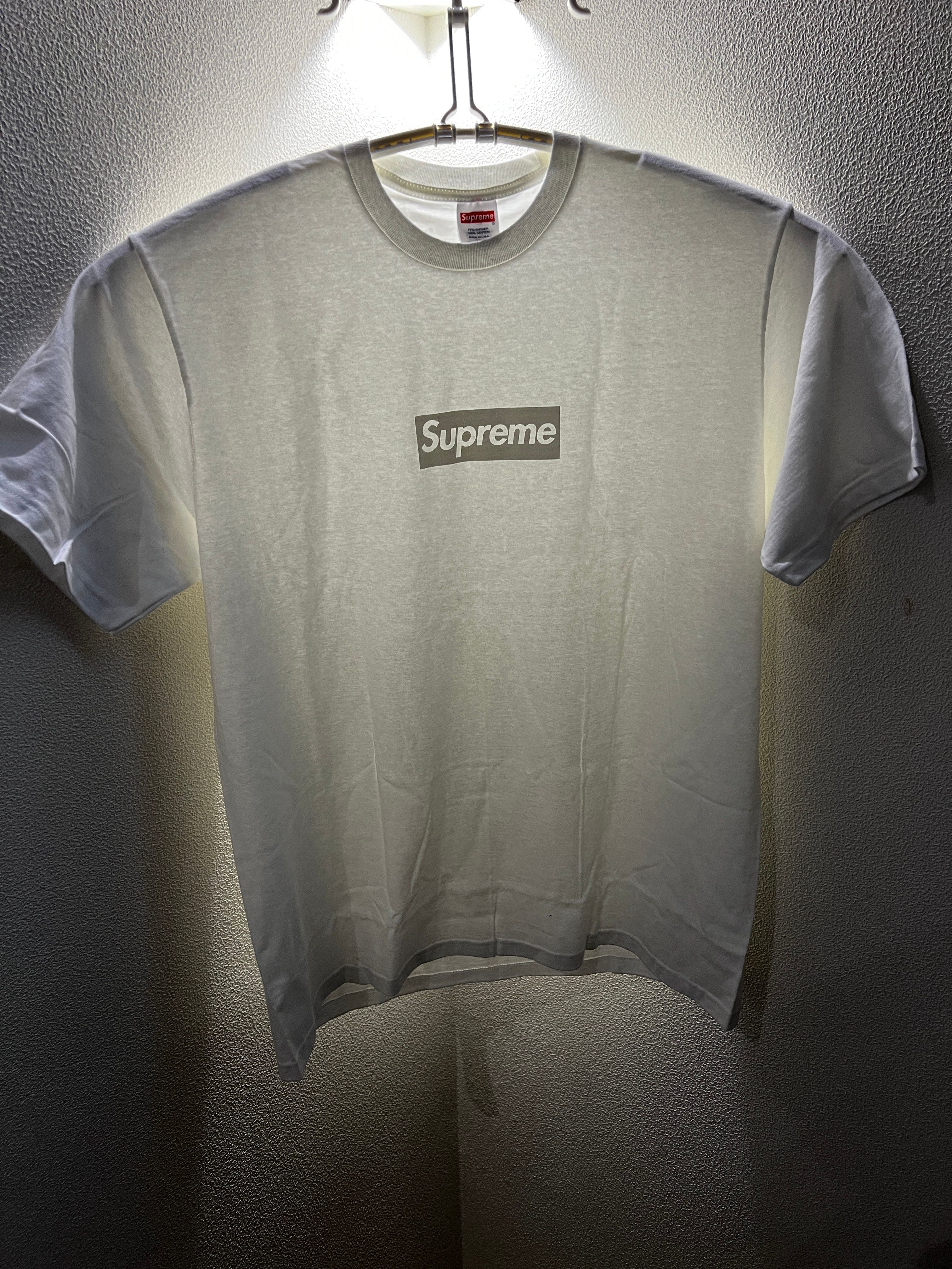 Supreme Tonal Box Logo Tee "White"