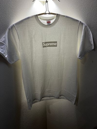 Supreme Tonal Box Logo Tee "White"