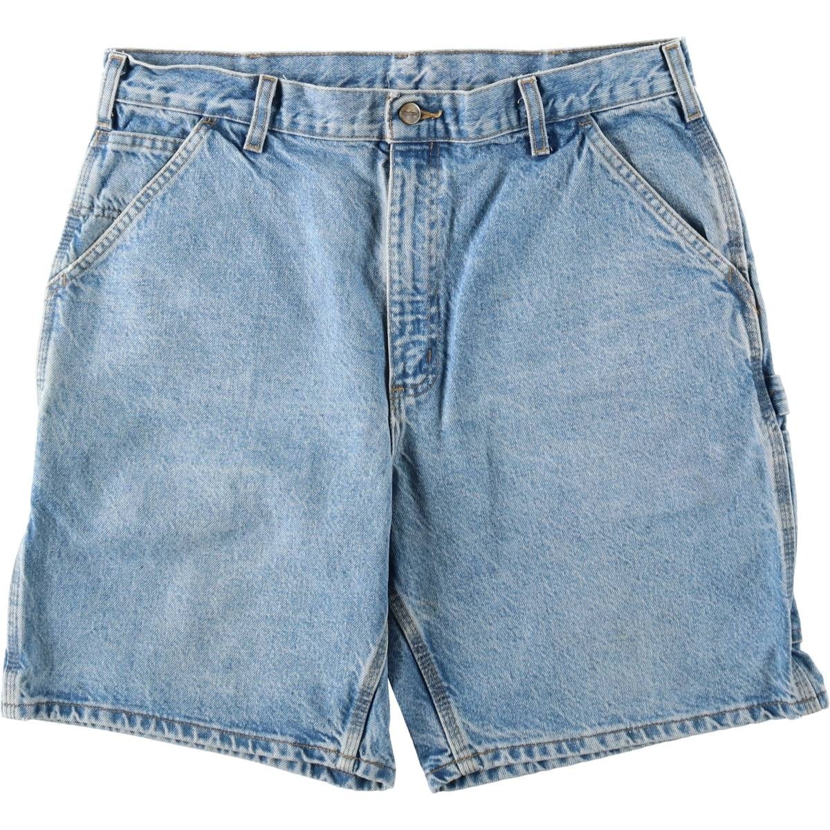 古着 カーハート Carhartt デニムペインターショーツ ショートパンツ メンズw36相当/eaa648117