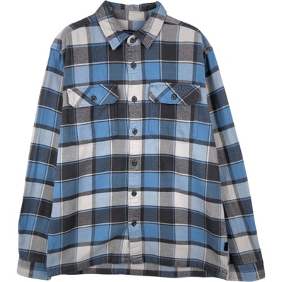 古着 パタゴニア Patagonia ORGANIC COTTON オーガニックコットン 53947FA20 長袖 フランネルチェックシャツ メンズS相当/eaa672809