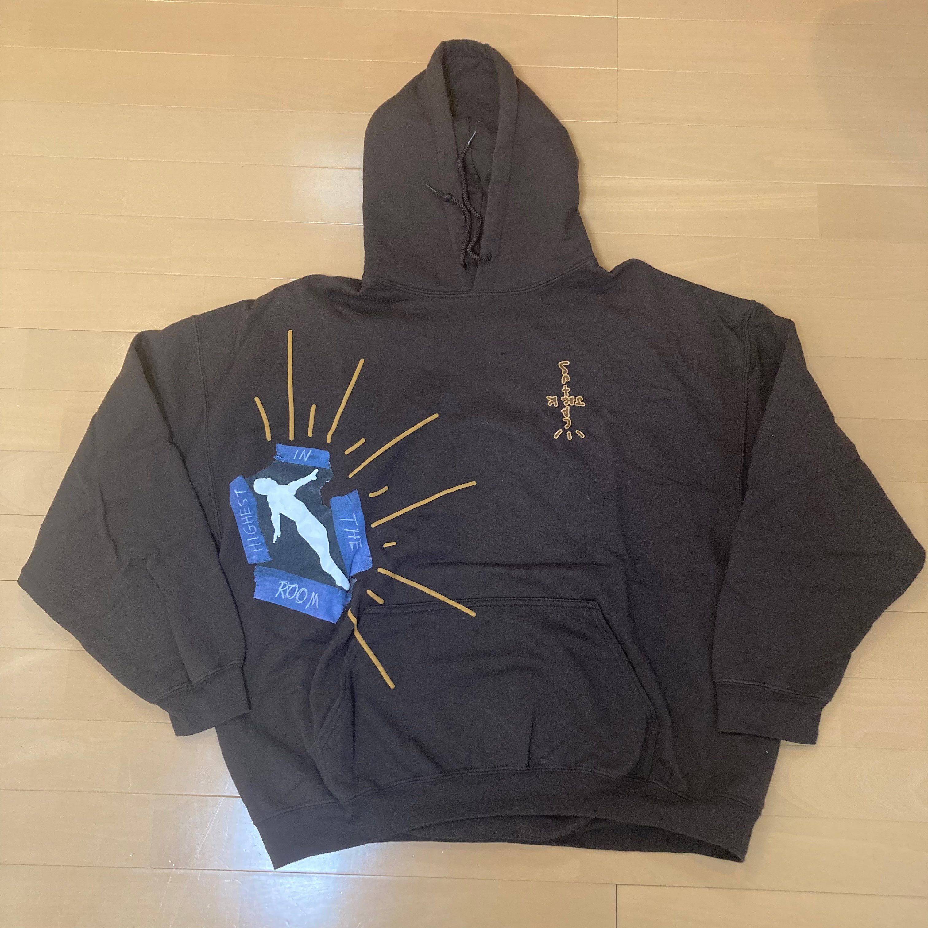 Travis Scott Cactus Jack Highest In The Room Not For Decoding Hoodie "Brown"