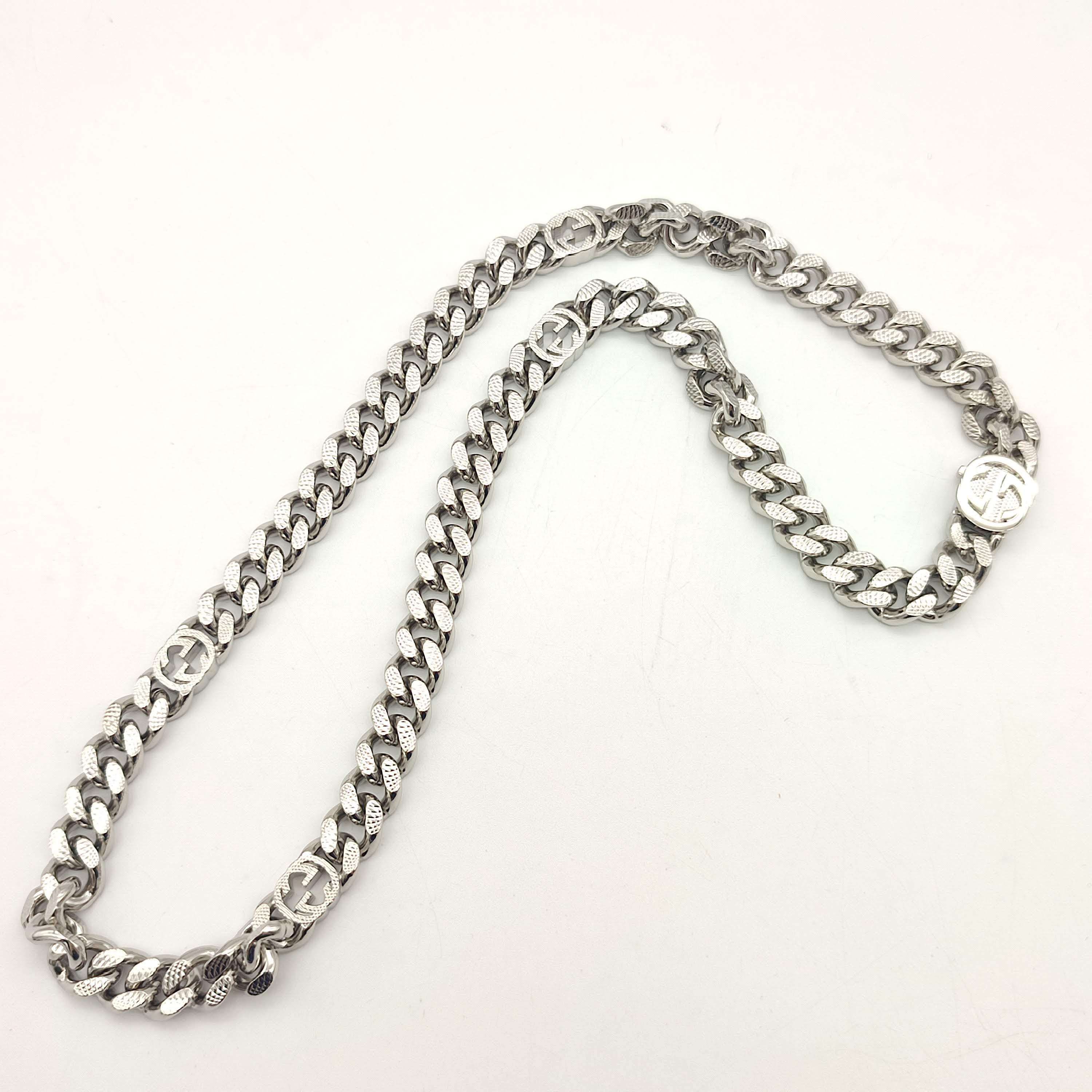 GUCCI Necklace With Interlocking G