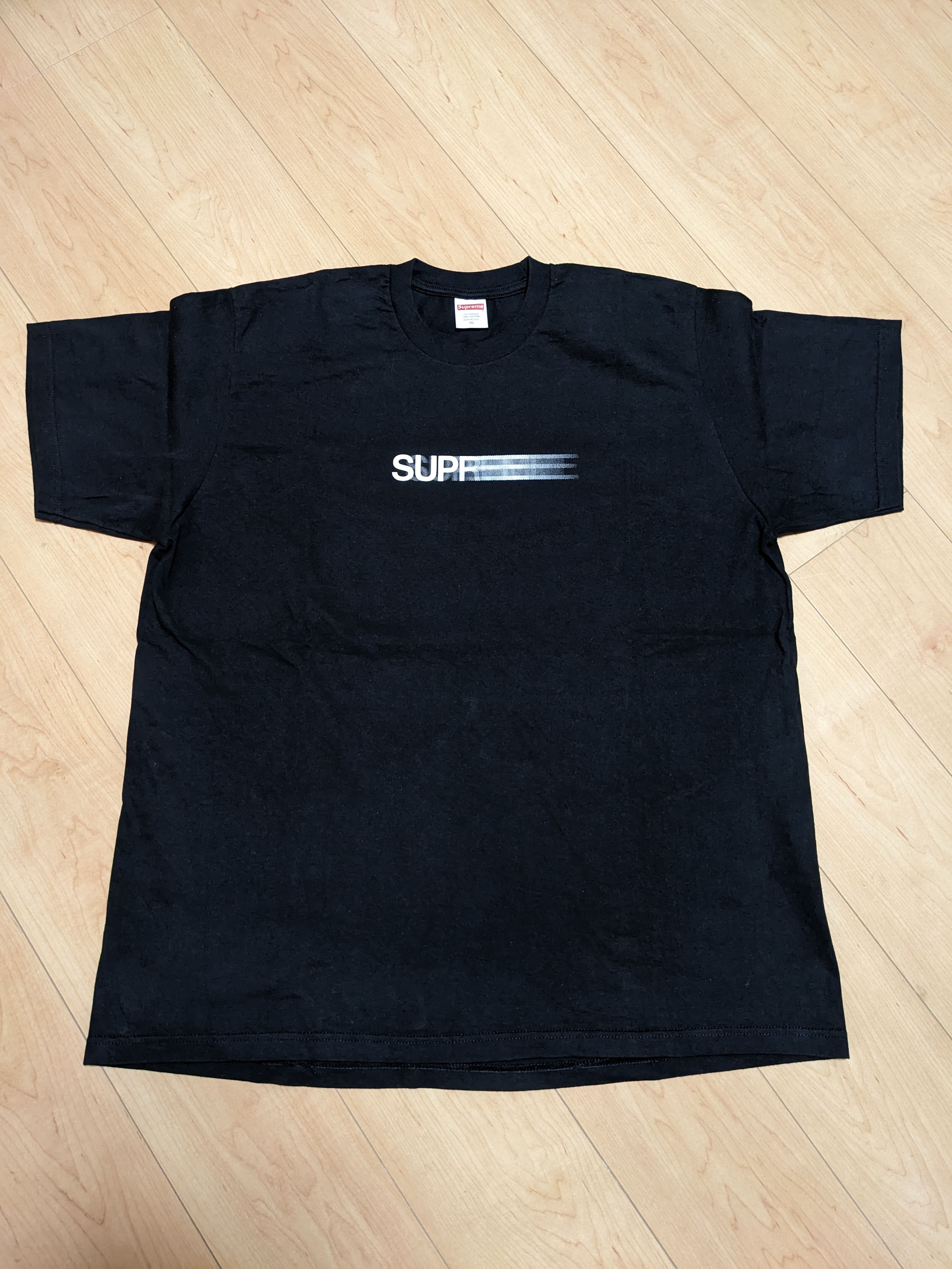 Supreme Motion Logo Tee "Black" (23SS)