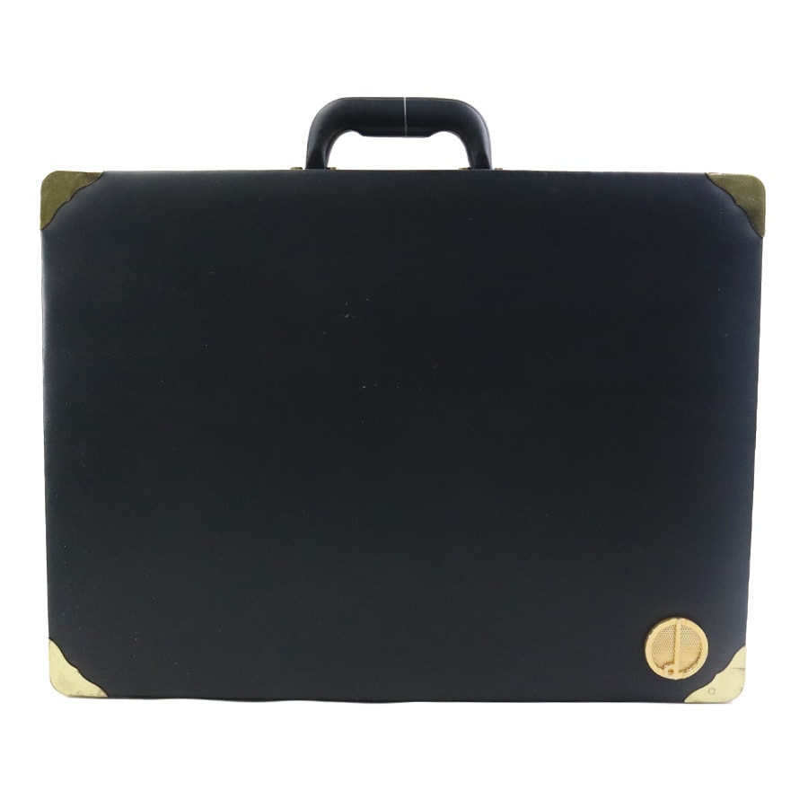 ダンヒル Dunhill ハンドバッグ アタッシュケース レザー ブラック メンズ【中古】 r11070i