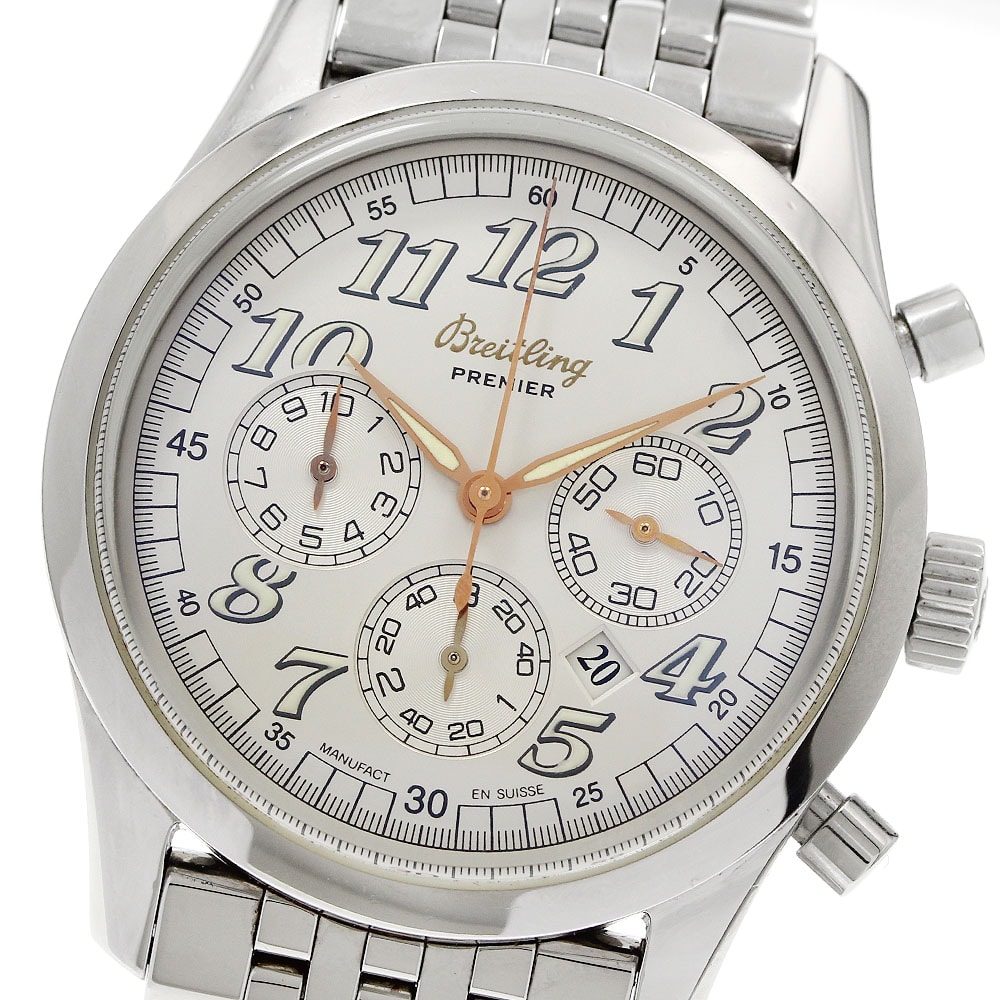ブライトリング ナビタイマー プレミエ A42035 ボーイズ 【中古】