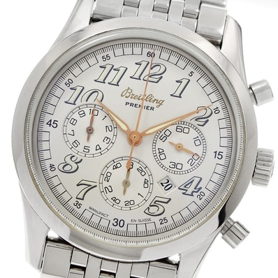 ブライトリング ナビタイマー プレミエ A42035 ボーイズ 【中古】