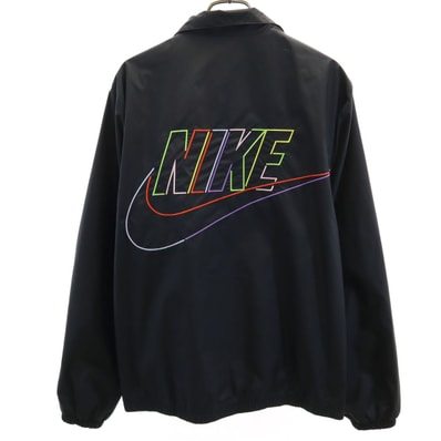NIKE ナイキ ビックスウォッシュ ウインドブレーカー S ブラック 裏メッシュ