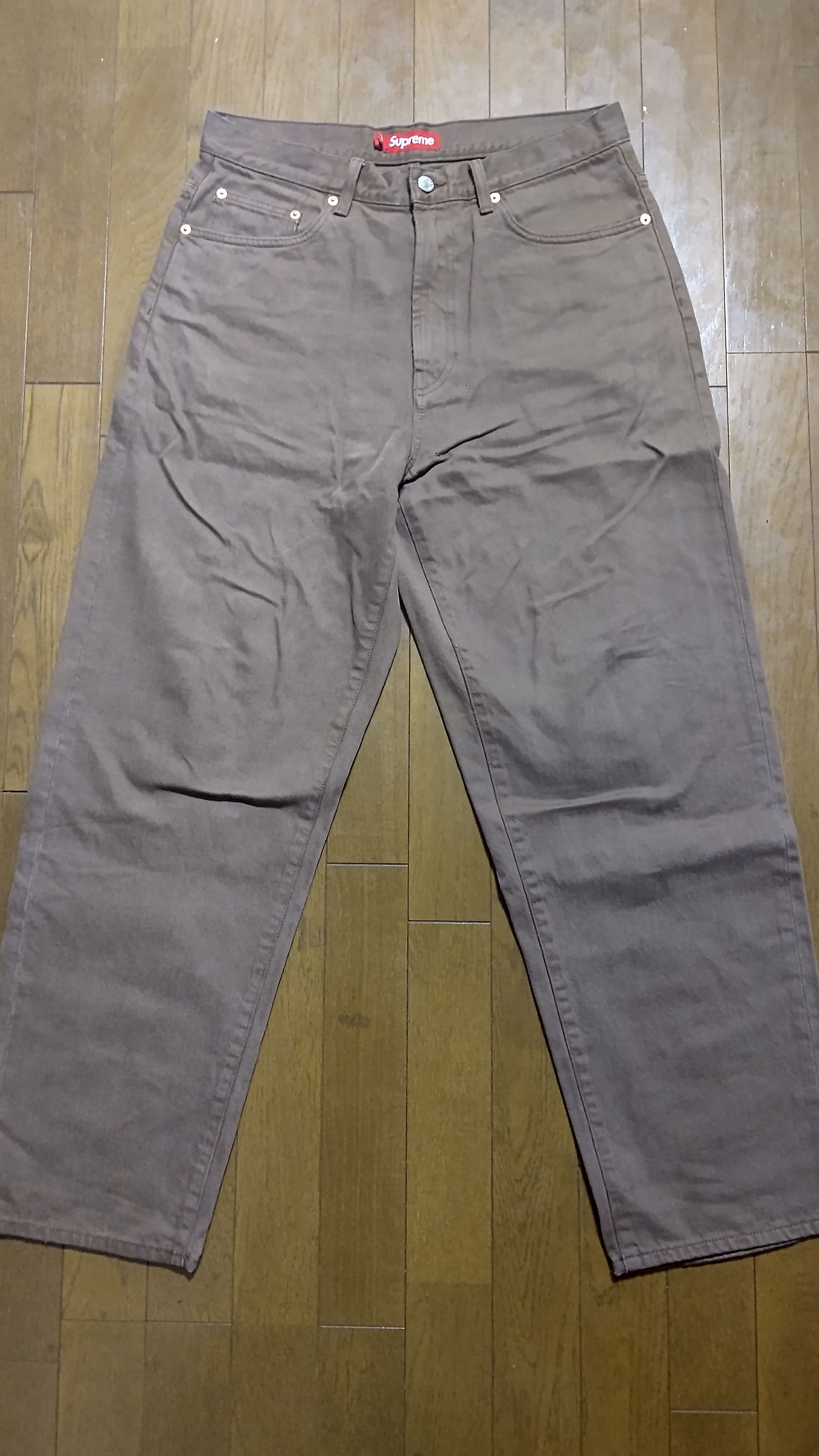 Supreme Baggy Jean "Light Brown"(23FW)