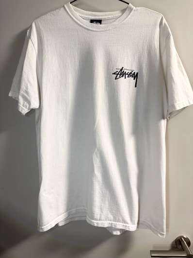 Stussy Plush Tee "White"