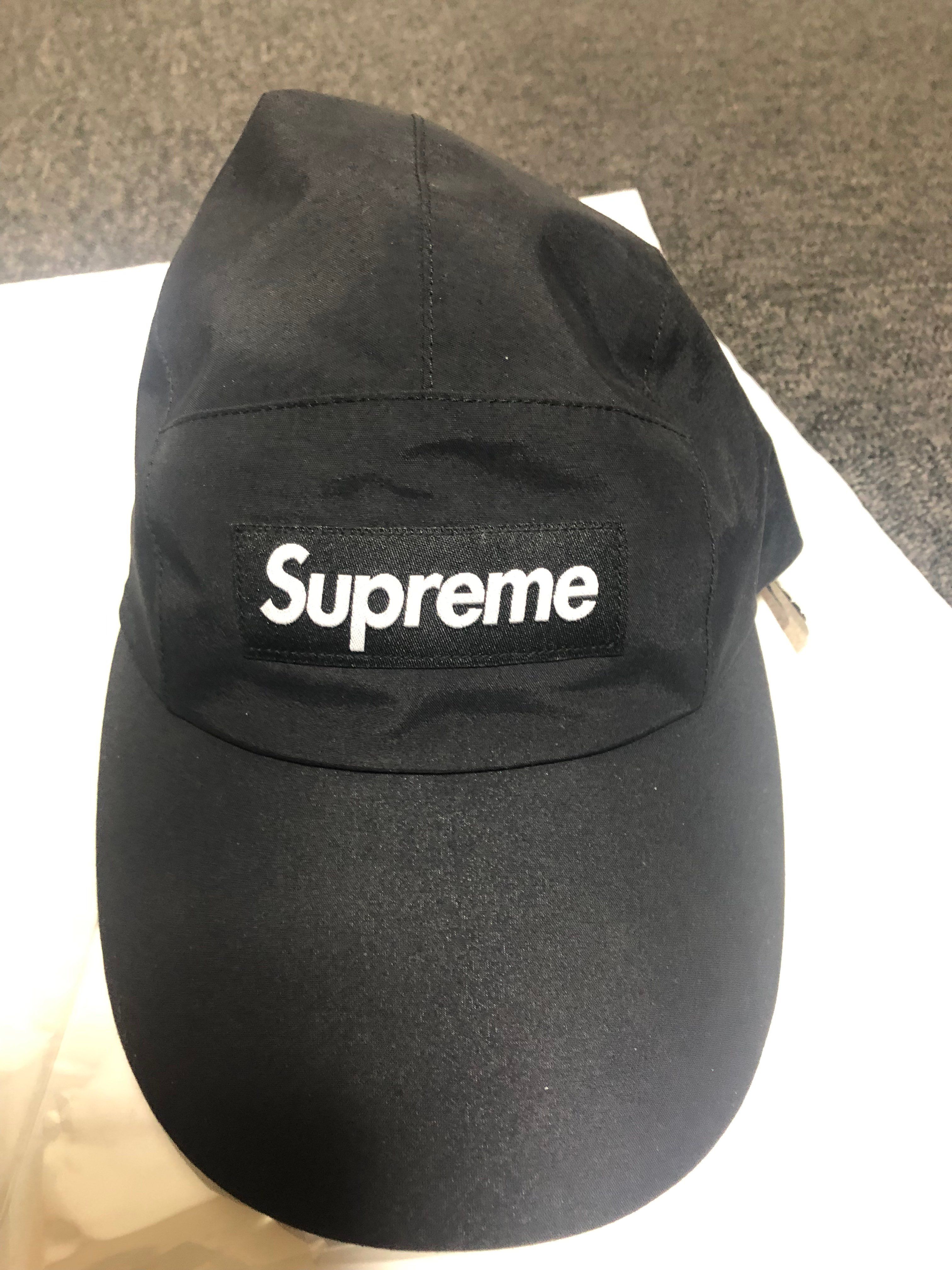 Supreme GORE-TEX Long Bill Camp Cap "Black"