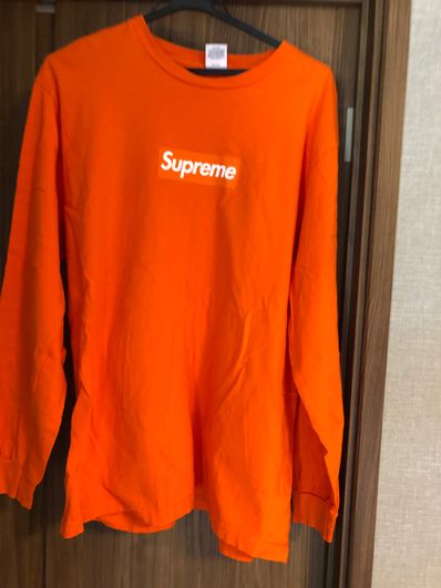 Supreme Box Logo L/S Tee "Orange"