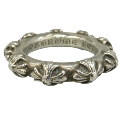 Chrome Hearts Cross Band Ring "Silver"