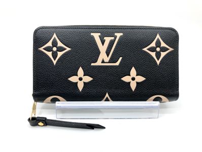 Louis Vuitton Monogram Emplant Zippy Wallet