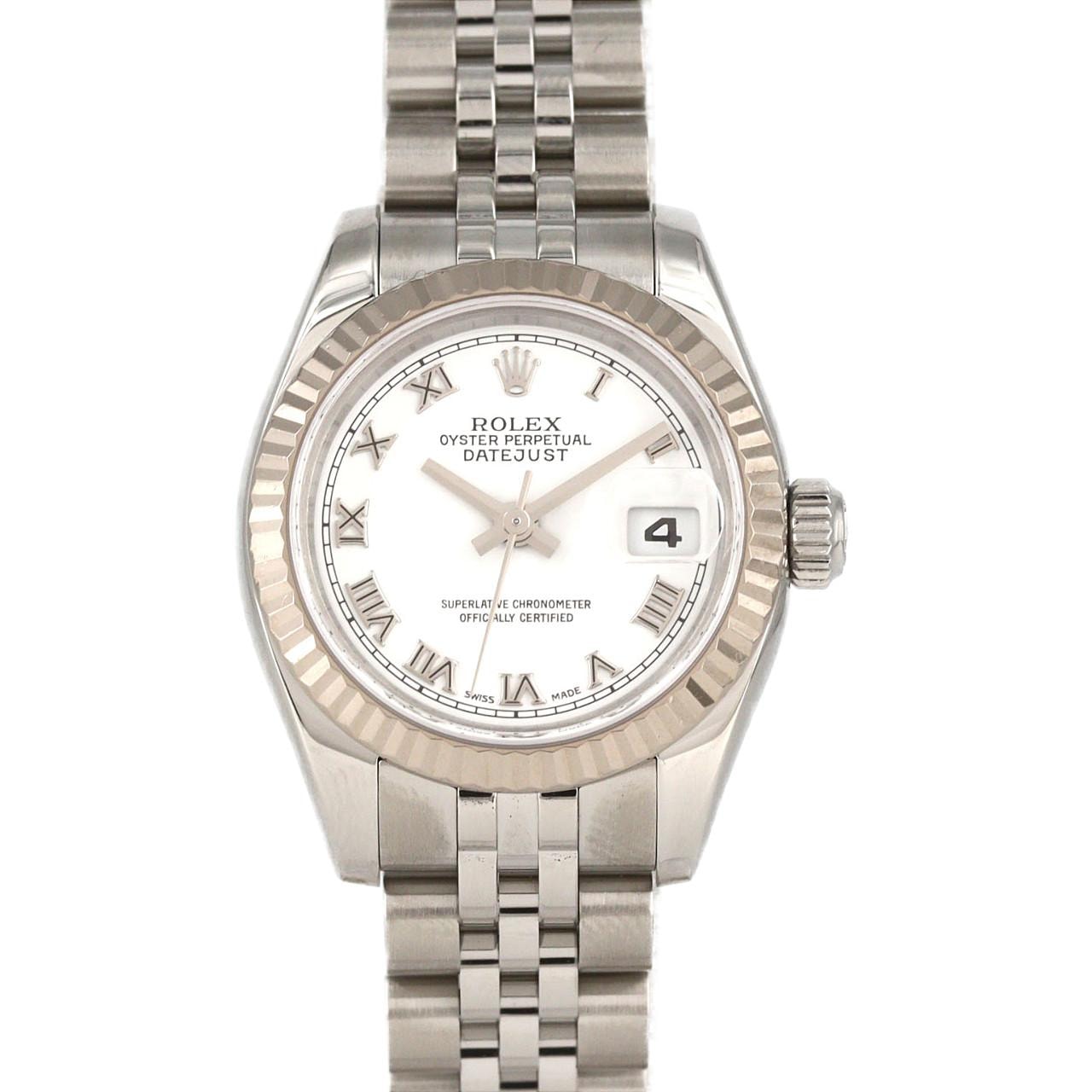 ロレックス デイトジャスト 179174 SSxWG 自動巻 D番