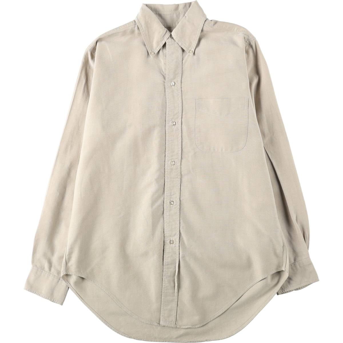 古着 ~70年代 ブルックスブラザーズ Brooks Brothers MAKERS 長袖 ボタンダウンシャツ メンズM相当 ヴィンテージ/eaa669137