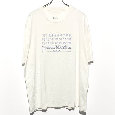 Maison Margiela Calender Logo Oversized T-Shirt "White"