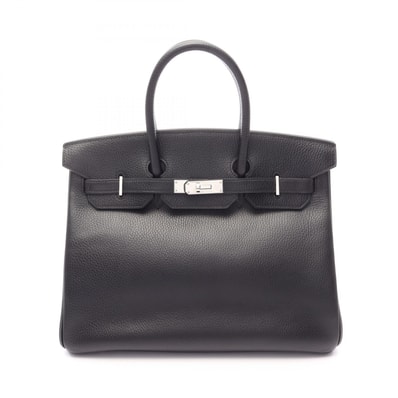 エルメス HERMES バーキン35 ハンドバッグ バッグ レザー アルデンヌ アルデンヌ ブラック(エルメス) □C刻印(1999年製造) レディース ブラック系 021699CK 【中古】
