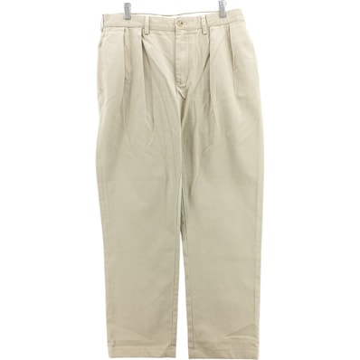 古着 ラルフローレン Ralph Lauren POLO by Ralph Lauren ETHAN PANT ツータック チノパンツ メンズw34相当/eaa419525